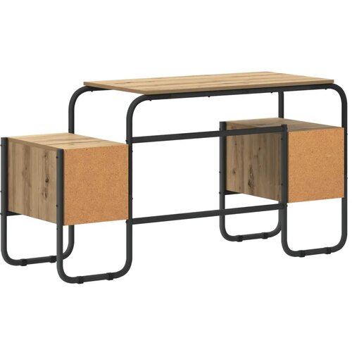  Stol s pohranom Hrast artisan 145 x 50 x 75 cm - Hrast artisan Slike