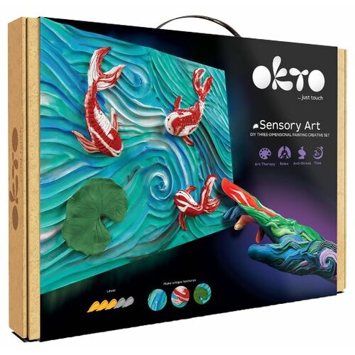  OKTO Kreativni 3D set "Riba" 30 k 40 cm Cene