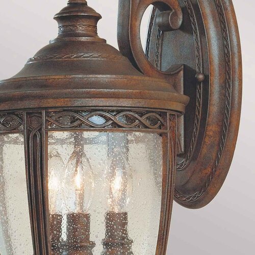 Elstead Lighting Feiss FE-EB2-M-BRB-Spoljna zidna svetiljka ENGLISH BRIDLE 3xE14/60W/230V IP44 Cene