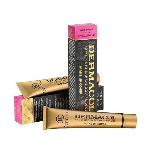Dermacol Make-Up Cover SPF30 vodoodporen in izjemno prekriven puder 30 g odtenek 207 Cene