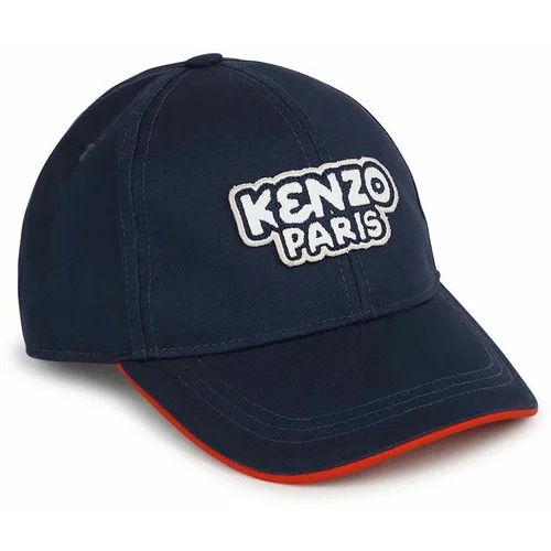 Kenzo Kids Otroška bombažna bejzbolska kapa