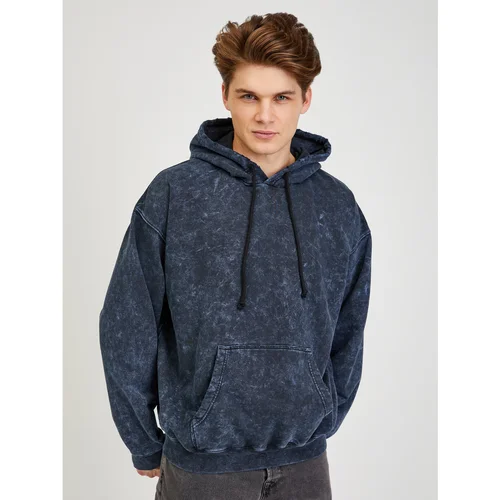 Diesel Dark Blue Mens Oversize Hoodie - Men