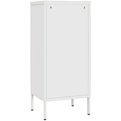 VidaXL Ormarić za pohranu bijeli 42 5 x 35 x 101 5 cm čelični Slike