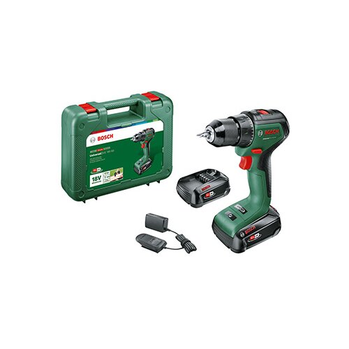Bosch UniversalDrill 18V-55 06039D7002 akumulatorske bušilice, akumulatorski odvijač 18 V 2.0 Ah li-ion uklj. 2 akumulatora, uklj. punjač Cijene