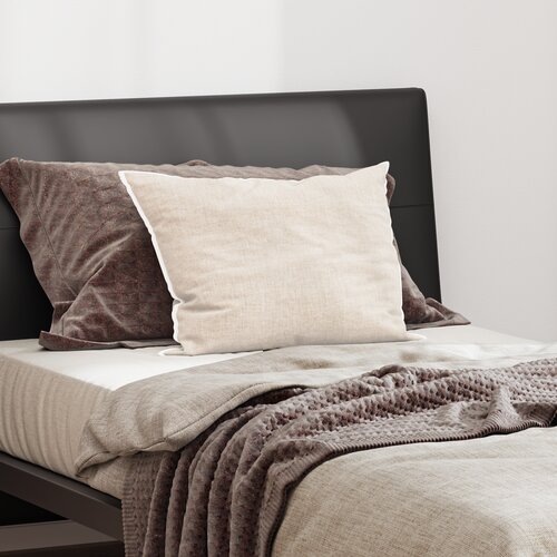 VidaXL Vzglavnik Bela 40 x 60 cm 85gsm 100% poliester Slike