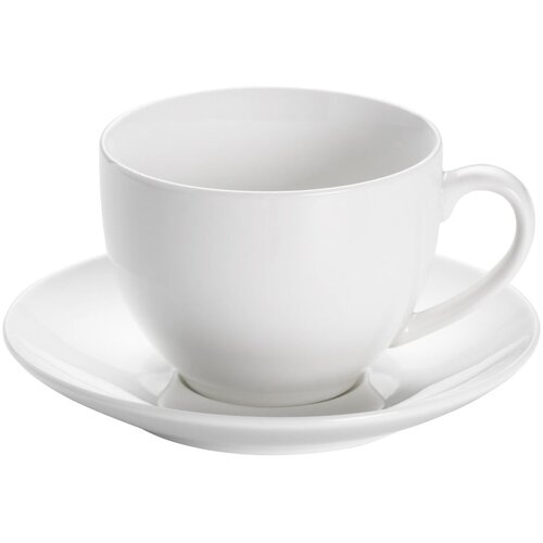 Maxwell williams Bela porcelanasta skodelica s podstavkom Maxwell & Williams Basic, 245 ml Cene