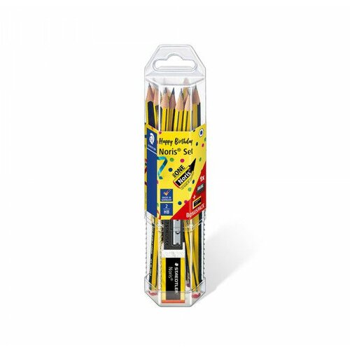 Staedtler grafitna olovka noris - set 1/12 +gumica + rezač Slike