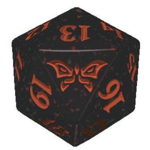 Wizards kockica mtg life counter D20 die - duskmourn - house of horror Cene