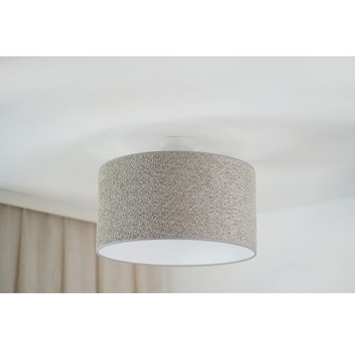  Brilagi - Visilica na sajli BOUCLE ROLLER 1xE27/15W/230V &amp;Oslash; 45 cm siva Slike