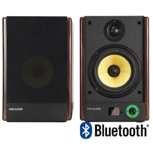 Microlab SOLO5 Aktivni drveni zvučnici 2.0 90W RMS (30W+15W)*2 5,25+1, Bluetooth, Optical, 2RCA Cene