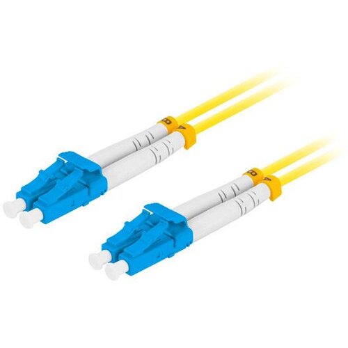 Lanberg PATCHCORD FIBRA &Oacute;PTICA DUPLEX LC/UPC-LC/UPC 10M 3.0MM LSZH G657A1, (5000260661) Cene
