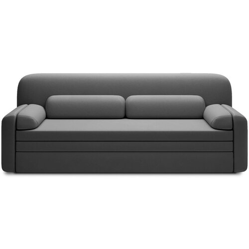 ELTAP Tamno siva baršunasti sklopiva/s prostorom za odlaganje sofa 236 cm Elioss – Cene