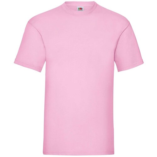 Fruit Of The Loom Men's Pink T-shirt Valueweight Cene