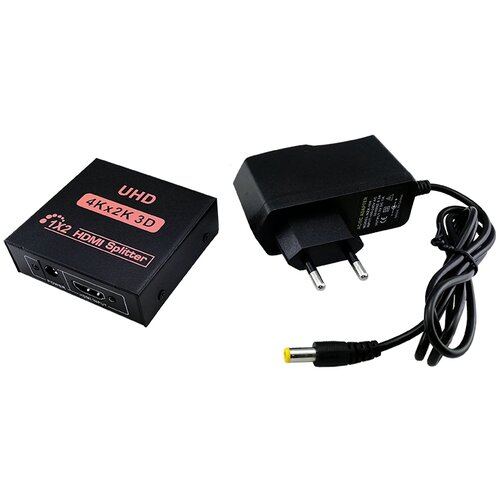 E-green 2.0 HDMI spliter 2x out 1x in 4K x 2K Cene