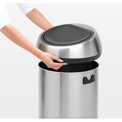Brabantia Željezna kanta za smeće na dodir u mat srebrnoj boji 60 l Touch Bin &amp;ndash; Slike