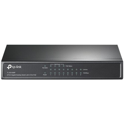 Tp-link Switch TP-LINK TL-SG1008P Gigabit/8x RJ45/10/100/1000Mbps/4x PoE/Desktop metalno kuciste Cene