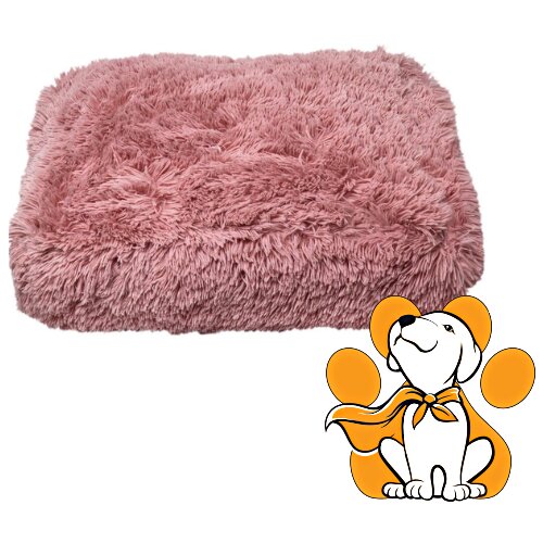 Moksi ležaljka za pse i mačke ponchik plus soft l VR02, roze Slike