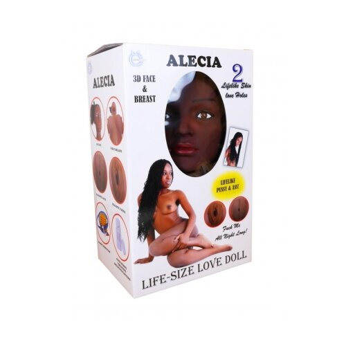 Bossoftoys Alecia 3D Vibrating Lutka na Naduvavanje 5900002 Slike