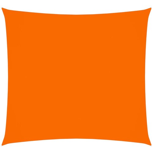 VidaXL Senčno jadro oksford blago kvadratno 3,6x3,6 m oranžno Slike