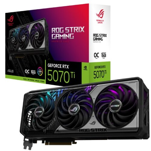 Asus nVidia GeForce RTX 5070 Ti 16GB ROG-STRIX-RTX5070TI-O16G-GAMING Slike