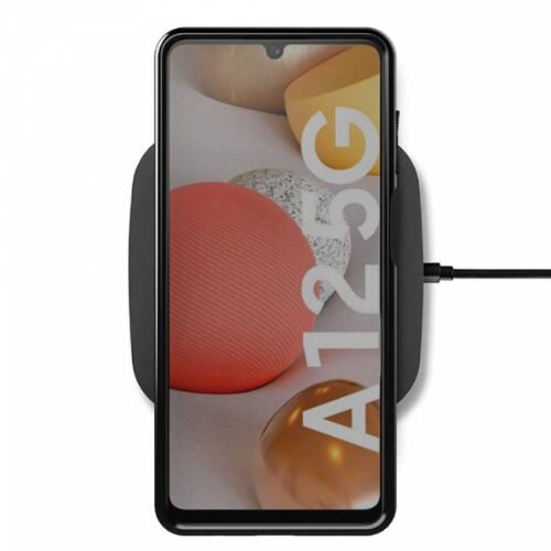 Nillkin silikonski ovitek tunder armor za samsung galaxy A12 A125 - črn Slike