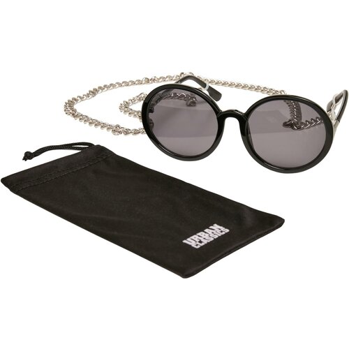 Urban Classics Accessoires Cannes sunglasses with chain black Slike