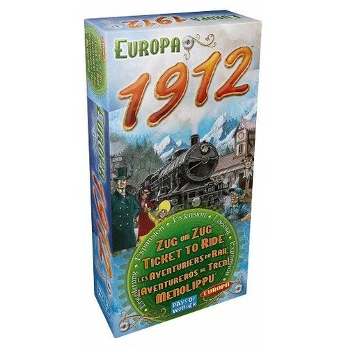 ekspanzija za društvenu igru ticket to ride: europa 1912 Slike