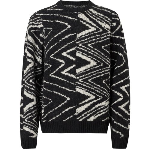 Volcom Pulover &amp;#039;ZAGNER&amp;#039; črna / off-bela Slike