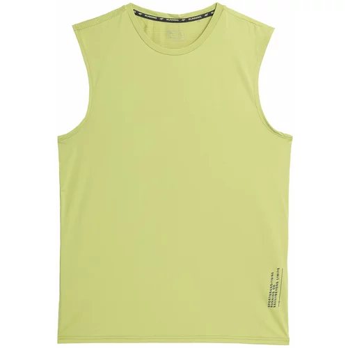 4f Tehnička sportska majica limun žuta