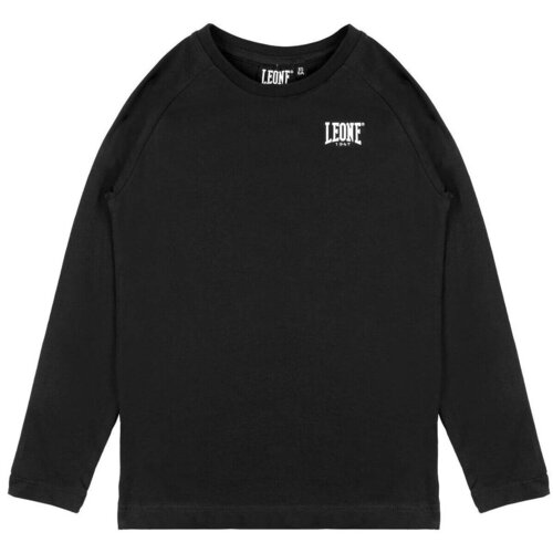 Leone 1947 Majice z dolgimi rokavi Boy T-Shirt Long Sleeves Italy Črna Cene