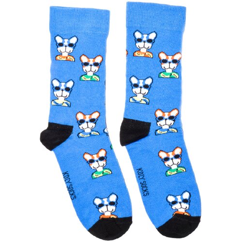 Koly Socks Ženske sokne Opasan pas plave Cene