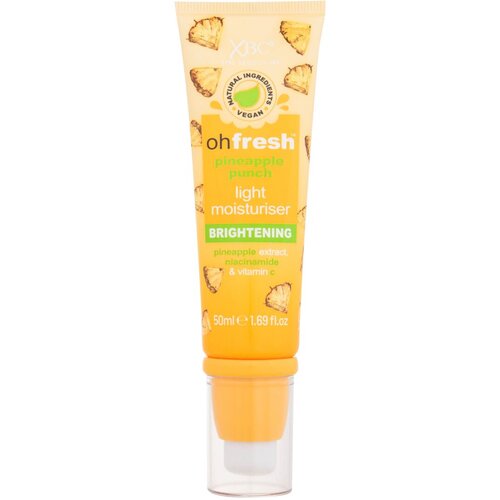 Xpel Oh Fresh Pineapple Punch Light Moisturiser dnevna krema za obraz za vse tipe kože 50 ml za ženske Slike