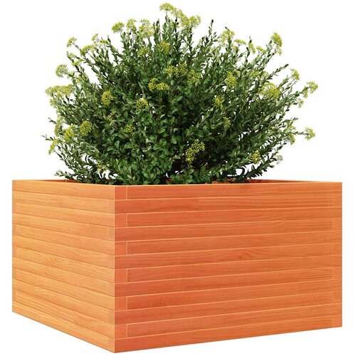  Vrtna sadilica vo&amp;scaron;tano smeđe boje 80x80x46 cm od borovine Slike