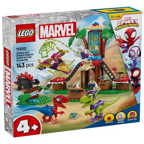 Lego Raptora kod štaba na drvetu 11200-Igračka Bitka Spajdija i Gobi Cene