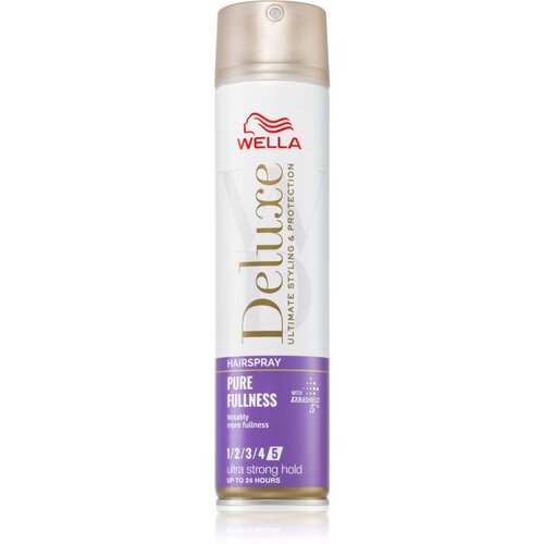 Wella Deluxe Pure Fullness lak za lase z ekstra močnim utrjevanjem za volumen 250 ml Cene