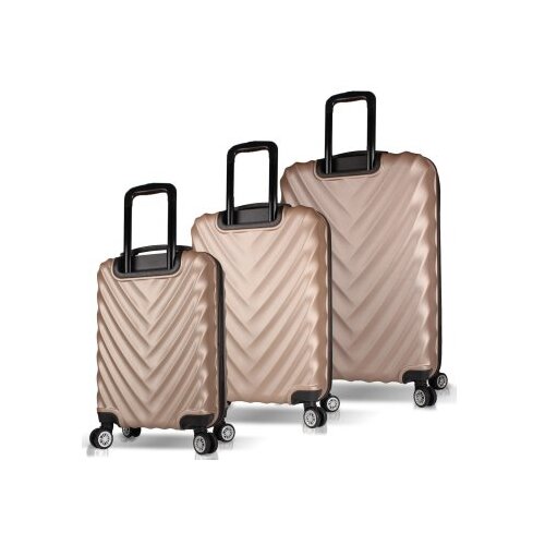 Zoozie Bags set kofera 6593, 3 dijela, zlatna boja Cene