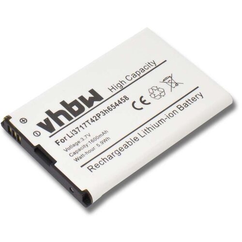 VHBW Baterija za ZTE U288 / V790 / N790, 1600 mAh Slike