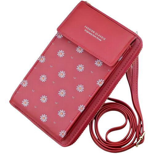 IZMAEL Crossbody Denarnica ZI-35947 - Rdeča Cene