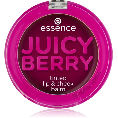 Essence Juicy Berry Tinted Lip Cheek Balm