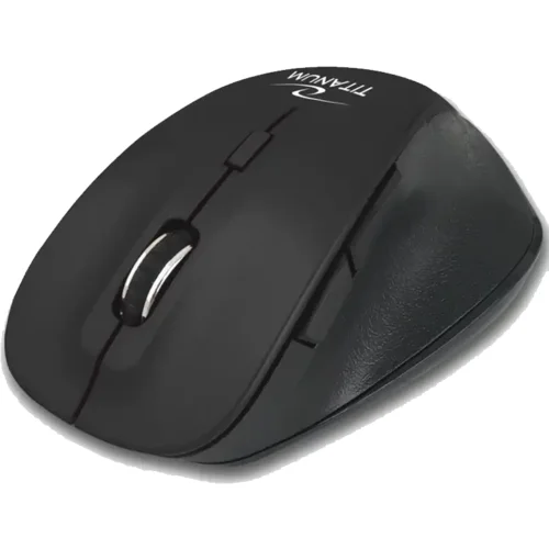  Miš bluetooth TITANUM OPTICAL MOUSE 6D, FORNAX BLACK, TM122K