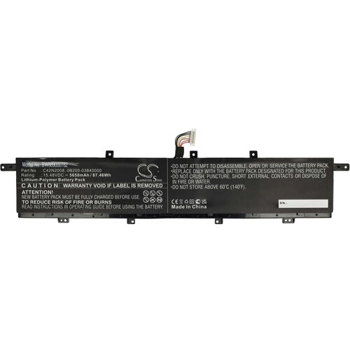 VHBW Baterija za Asus ZenBook Pro 15 UX582LR, C42N2008, 5650 mAh Slike