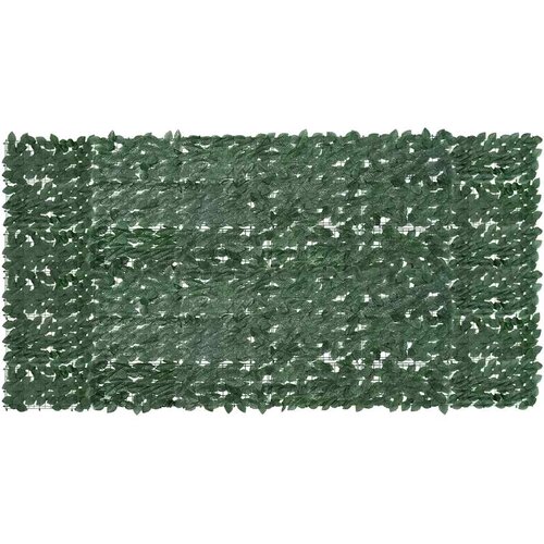 Balkonski zastor s tamnozelenim li&amp;scaron;ćem 300 x 150 cm Slike
