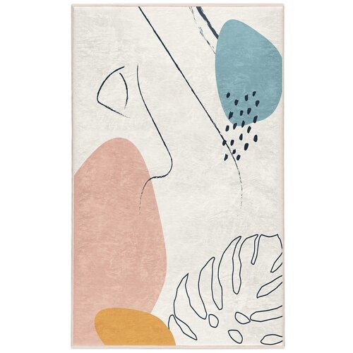 Mila Home Krem perivi tepih 160x230 cm Abstract Shapes – Cijene