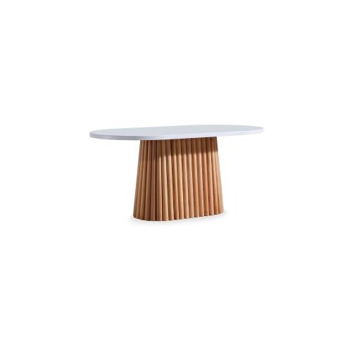 Hanah home Trpezarijski sto i stolice Pera, 170x90x75 cm, 6 stolica, Bijela Slike
