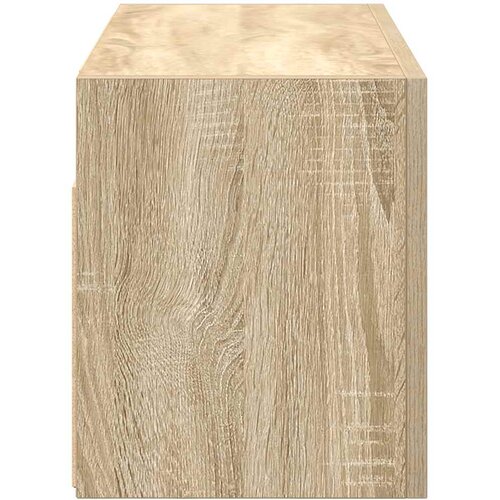  Kupaonski zidni ormarić sonoma hrast 60x25x30 cm izrađeno drvo Slike