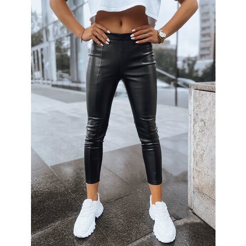 DStreet Skórzane legginsy damskie COSMIC GLAMOUR czarne Cijene