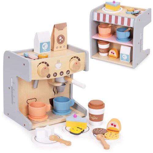 ECO TOYS Drveni aparat za kavu 2u1 Cijene