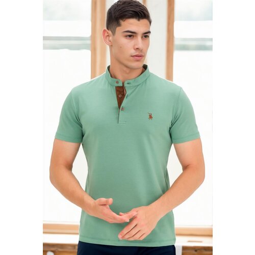 Dewberry T8560 T-SHIRT-LIGHT KHAKI-2 Cene