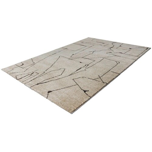 Kayoom RAVNO TKANA PREPROGA 80/150 cm tkano krem barve Slike