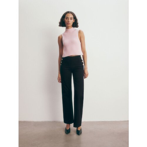 Reserved Ladies` trousers - črna Cene